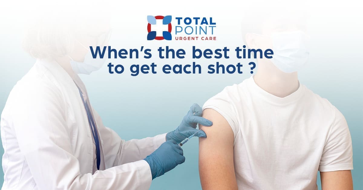 When’s the best time to get each shot?