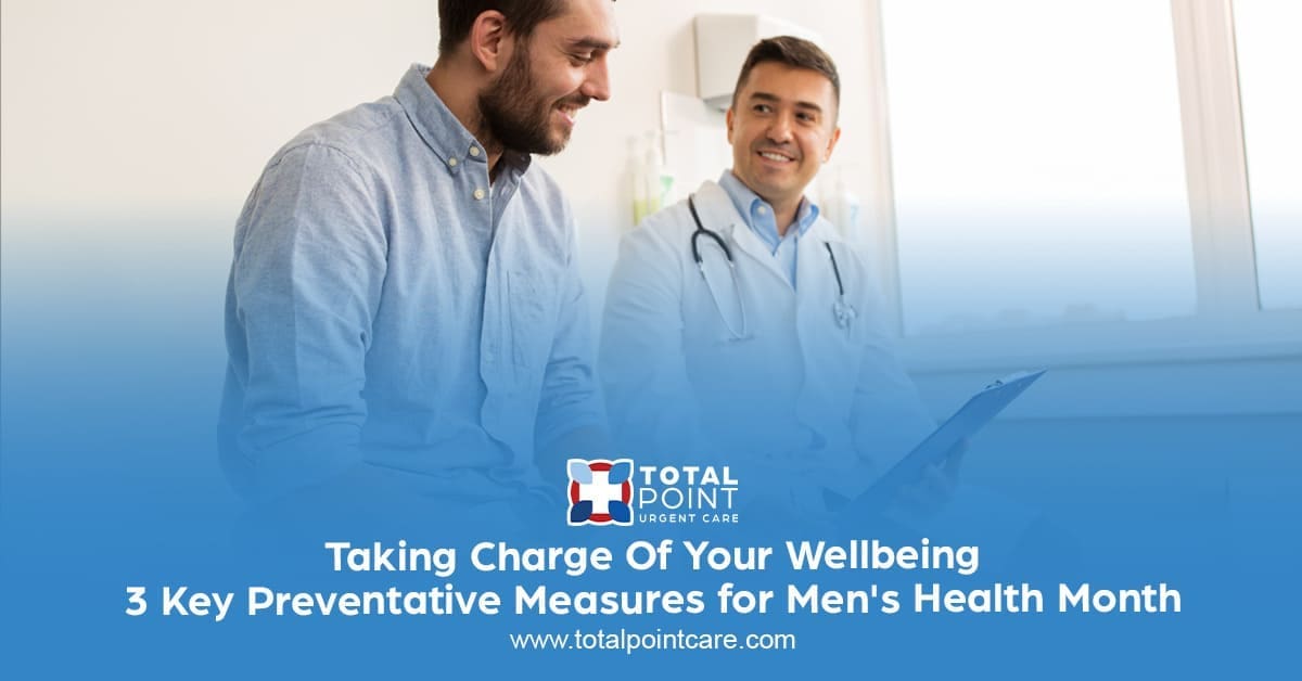 Taking Charge Of Your Wellbeing: 3 Key Preventative Measures for Mens Health Month