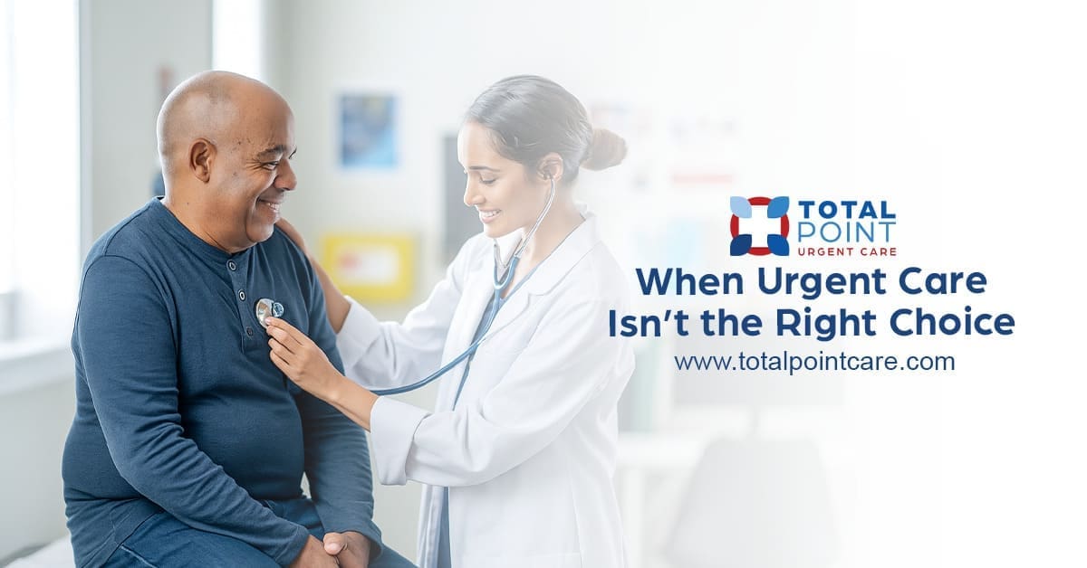 When Urgent Care Isn’t the Right Choice
