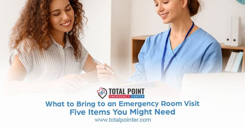 What to Bring to an Emergency Room Visit: Five Items You Might Need