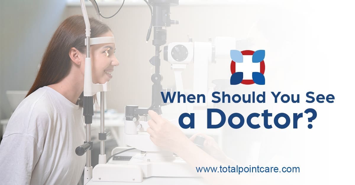 when should you see a doctor, if you have a pink eye
